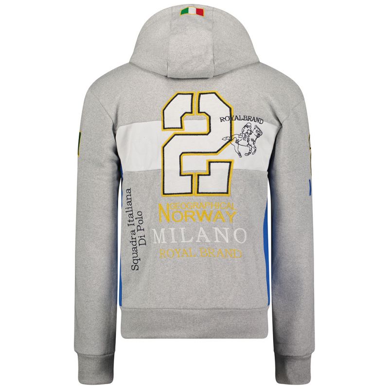 3. Bluza Geographical Norway Filio 100 M WW5417H/GN/Blended Grey