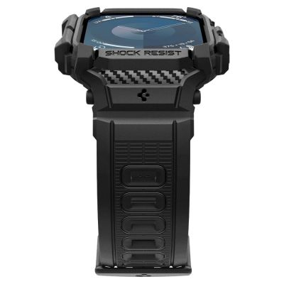 5. Etui Spigen Rugged Armor na Apple Watch 10 46 mm - czarne