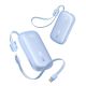 2. Powerbank Baseus EnerFill FC21 Qpow 3 Ultra 10000mAh 45W z odłączanym kablem USB-C/Lightning - niebieski