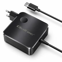 QOLTEC ŁADOWARKA SIECIOWA GAN 65W | USB-C PD PPS | 5-21V | 3-3.25A