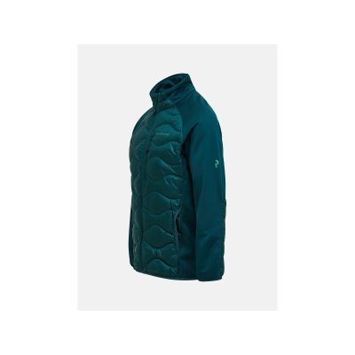 3. Kurtka puchowa męska PEAK PERFORMANCE M Helium Down Hybrid Jacket kolor zielony