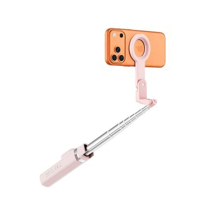3. Selfie stick Tech-Protect L11S MagSafe Bluetooth - różowy