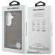 8. Etui Karl Lagerfeld Embossed Ring Initials MagSafe na Samsung Galaxy S26+ - brązowe