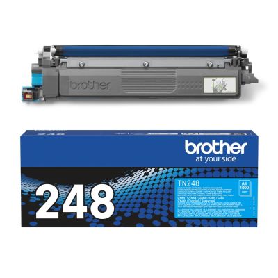 10. Brother TN-248C kaseta z tonerem 1 szt. Oryginalny Cyjan