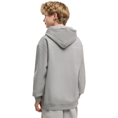 4. Bluza dla dzieci Puma ESS Logo Lab Relaxed Hoodie szara 694674 63