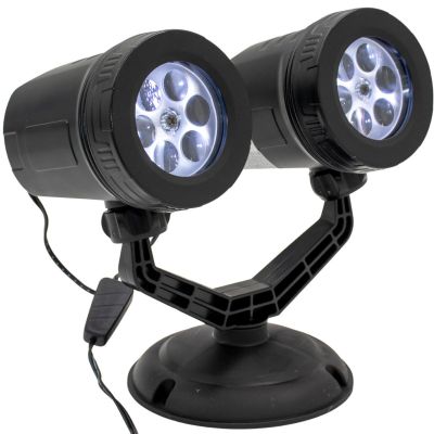 6. PROJEKTOR PODWÓJNY RZUTNIK LED PŁATKI ŚNIEGU