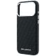 6. Etui Karl Lagerfeld Grained Allover Logo Metal Elongated MagSafe na iPhone 17 Pro / 18 Pro - czarne