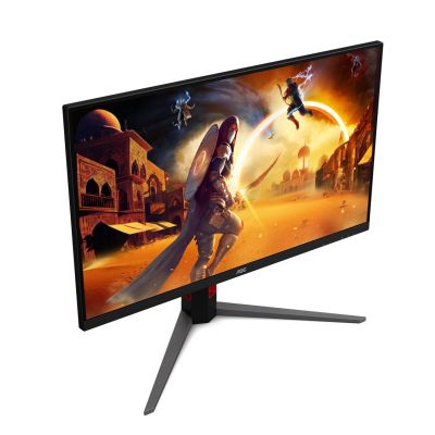 23. AOC G4 U32G4U monitor komputerowy 80 cm (31.5") 3840 x 2160 px 4K Ultra HD Czarny, Czerwony