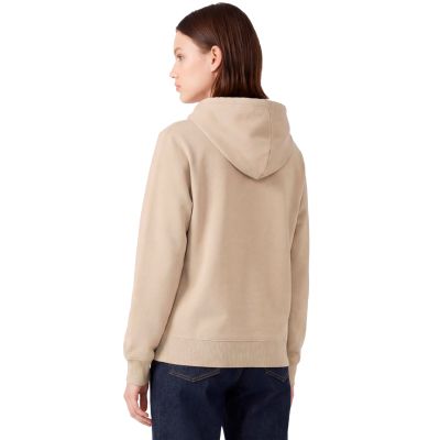 3. Bluza damska Champion Hoodie Sweatshirt beżowa 118404 MS041