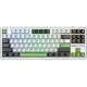 Klawiatura gasket F87 Thunder Black GrayWoodV3 switch RGB AULA