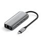 8. Satechi 4-In-1 USB-C Hub - hub do urządzeń mobilnych USB-C (3x USB-C 3.2 gen2 10Gbps, 2.5 Gigabit Ethernet) (space gray)