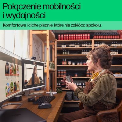 5. Klawiatura HP 460 Multi-Device Bluetooth Keyboard bezprzewodowa czarna 7N7B8AA