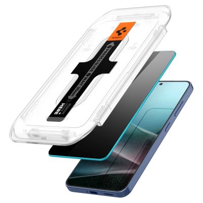 3. Szkło prywatyzujące Spigen Glas.TR "Ez Fit" Privacy HD 2-pack na Samsung Galaxy S24 / S25