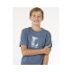 3. Koszulka RIP CURL Raw Energy Frame Tee - Boy granatowy