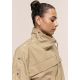 7. Kurtka damska CASALL Active Short Sleeve Track Jacket kolor piaskowy
