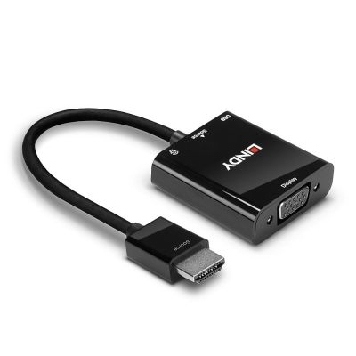 4. LINDY Konverter HDMI auf VGA und Audio 1080p ohne Scaling
