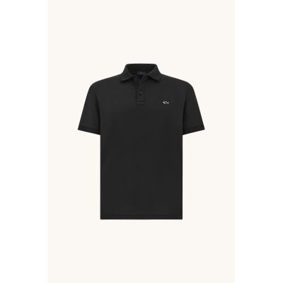 4. Koszulka polo bawełniana męska Paul&Shark czarna 99311001-11 – elegancka i trwała