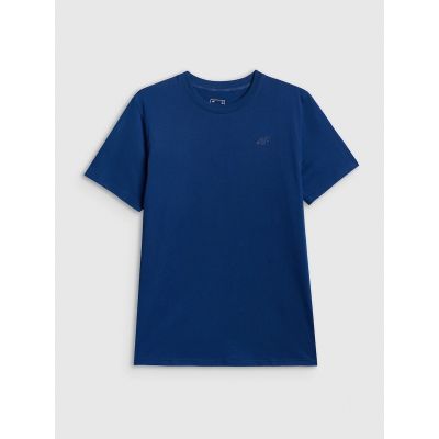 5. T-shirt regular gładki męski 4F 4FRSS26TTSHM4261-30S