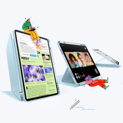 2. Etui ESR Flip Hybrid na iPad Air 13" 1 / 2 - niebieskie