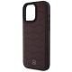 6. Etui Mercedes MB Waves Leather na iPhone 16 Pro Max - czerwone