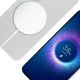 13. Etui 3mk Smoke MagCase na Samsung Galaxy S25 - białe-półprzezroczyste