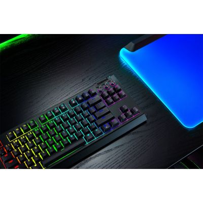 3. Razer BlackWidow V4 Tenkeyless HyperSpeed klawiatura Gaming USB + RF Wireless + Bluetooth QWERTY Amerykański międzynarodowy Czarny