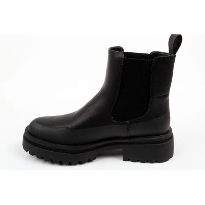 3. GAP buty damskie Louise czarne botki za kostkę modne wsuwane