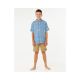 3. Koszula chłopięca RIP CURL Eternal Shred Ss Shirt-Boy niebieska