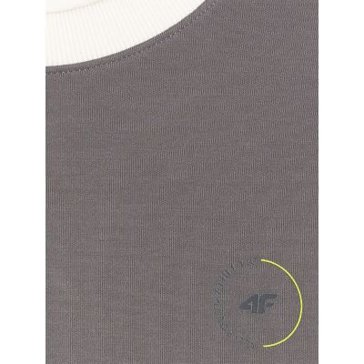 8. Bluza dresowa nierozpinana bez kaptura męska 4F 4FRAW25TSWSM2457-23S