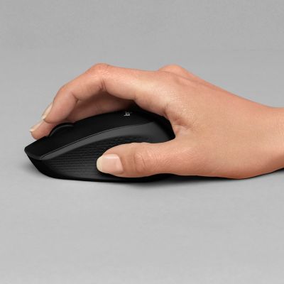 10. Mysz Logitech M330 910-004911 (optyczna; 1000 DPI; kolor czerwony)