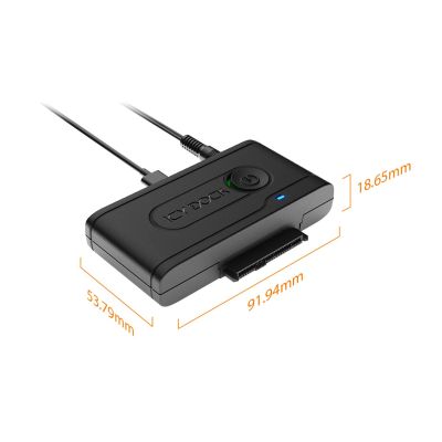 10. Icy Dock EZ-Adapter Ex MB931U-1VB R1 USB 3.2 Gen 2 (3.1 Gen 2) Type-C Czarny