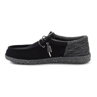 5. HEYDUDE WALLY FUNK MULTI MESH BLACK/SMOKE GREY 45146-0PM