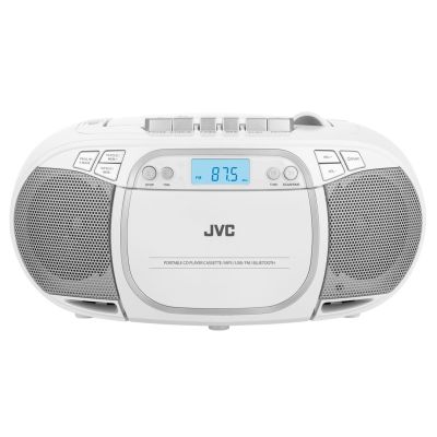 20. Radioodtwarzacz JVC RC-E451W Boombox white