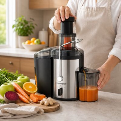 16. Sokowirówka Esperanza Carrot EKJ002 (500W; kolor inox)