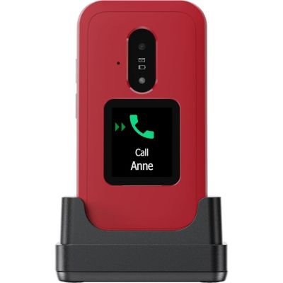 5. Doro Leva E30 7,11 cm (2.8") 142,7 g Czerwony, Biały Telefon funkcjonalny