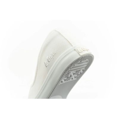 7. Lee Cooper buty trampki damskie sportowe białe wsuwane baleriny