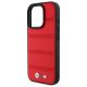 5. Etui BMW M Perforated And Stitched Line MagSafe na iPhone 16 Pro Max - czerwone