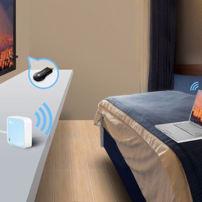 6. Router TP-LINK TL-WR802N (ADSL2+, xDSL; 2,4 GHz)