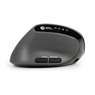 4. BakkerElkhuizen MidWay myszka Biuro Po lewej stronie RF Wireless + Bluetooth + USB Type-C Optyczny 2400 DPI