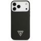 3. Etui Guess Grained Triangle Logo MagSafe na iPhone 17 Pro Max - czarne