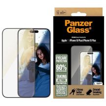 Szkło hartowane PanzerGlass EyeCare Screen Protector Ultra-Wide Fit na iPhone 16 Plus