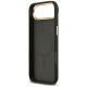 7. Etui Guess Grained Strass Logo MagSafe na iPhone Air - czarne