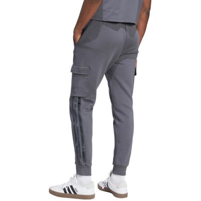 9. Spodnie męskie adidas AOP Colourblock szare JM1716