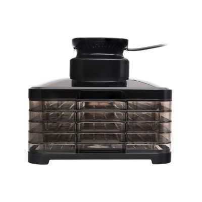 5. ELDOM SUSZARKA DO GRZYBÓW, WARZYW I OWOCÓW SG520 400W REGULACJA TEMP. 35-70 STOPNI,5IĘĆ DUŻYCH TAC 32X25 CM , TIMER 05-24 H