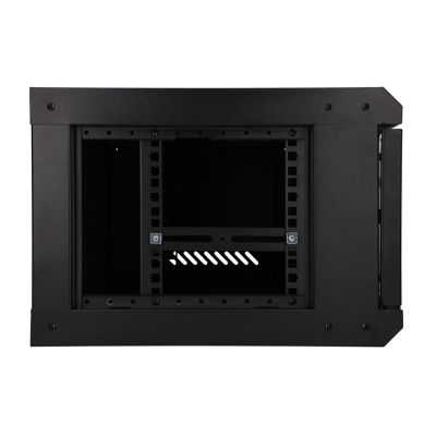 4. Extralink LITE 4U 530X400 WALL-MOUNTED RACKMOUNT CABINET BLACK Stojak wolnostojący/ścienny/podłogowy Czarny