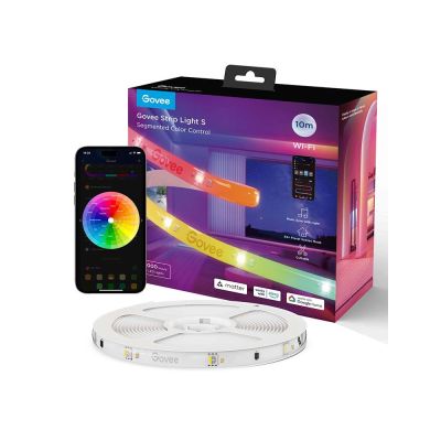 3. Govee H612C 10m | Taśma LED | Wi-Fi, Bluetooth, RGBIC
