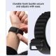 8. Pasek Spigen WBF1 na Samsung Galaxy Watch 40 / 44 / 46 mm - czarny