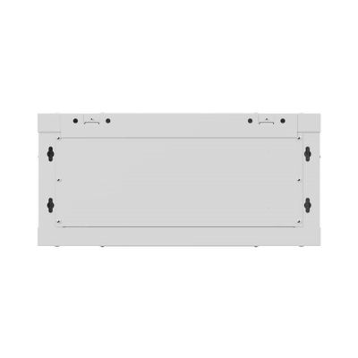 4. LANBERG SZAFA INSTALACYJNA RACK WISZĄCA 19" 4U 600X450 SZARA DRZWI METALOWE (FLAT PACK)