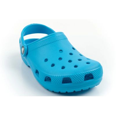 3. Crocs Sandały chodaki dziecięce Classic Clog K niebieskie wygodne lekkie