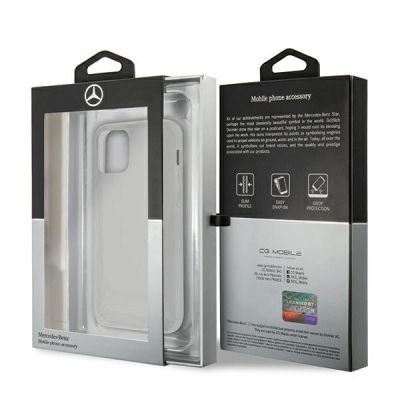 7. Etui Mercedes Transparent Line na iPhone 12 mini - przezroczyste